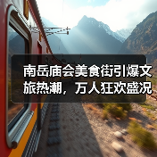 南岳庙会美食街引爆文旅热潮,万人狂欢盛况空前(图2) 南岳庙会美食街引爆文旅热潮,万人狂欢盛况空前(图2)