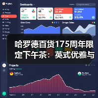哈罗德百货175周年限定下午茶:英式优雅与百年传承重现(图2) 哈罗德百货175周年限定下午茶:英式优雅与百年传承重现(图2)