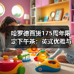 哈罗德百货175周年限定下午茶:英式优雅与百年传承重现(图3) 哈罗德百货175周年限定下午茶:英式优雅与百年传承重现(图3)