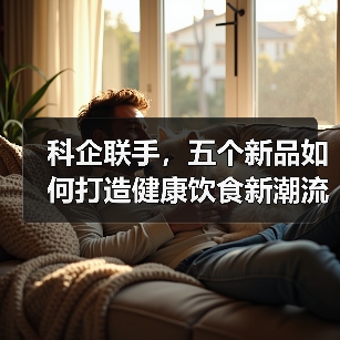 科企联手，五个新品如何打造健康饮食新潮流？