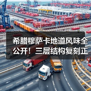 希腊穆萨卡地道风味全公开！三层结构复刻正宗做法
