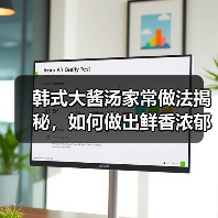 韩式大酱汤家常做法揭秘,如何做出鲜香浓郁不踩雷?(图4) 韩式大酱汤家常做法揭秘,如何做出鲜香浓郁不踩雷?(图4)