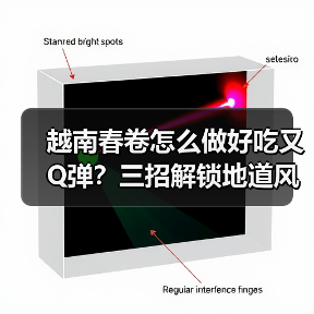 越南春卷怎么做好吃又Q弹？三招解锁地道风味（图2）