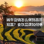 端午营销怎么做到品效双赢？食饮品牌如何借势溯源本味引爆市场？