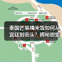 泰国芒果糯米饭如何从宫廷到街头？揭秘甜蜜传承