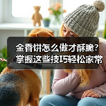 金香饼怎么做才酥脆？掌握这些技巧轻松家常做美味