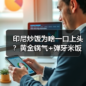 印尼炒饭为啥一口上头?黄金锅气+弹牙米饭的三重奏揭秘!(图2) 印尼炒饭为啥一口上头?黄金锅气+弹牙米饭的三重奏揭秘!(图2)