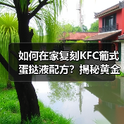 如何在家复刻KFC葡式蛋挞液配方?揭秘黄金配比秘诀!(图3) 如何在家复刻KFC葡式蛋挞液配方?揭秘黄金配比秘诀!(图3)