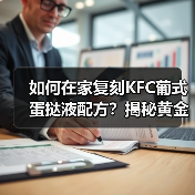如何在家复刻KFC葡式蛋挞液配方?揭秘黄金配比秘诀!(图4) 如何在家复刻KFC葡式蛋挞液配方?揭秘黄金配比秘诀!(图4)