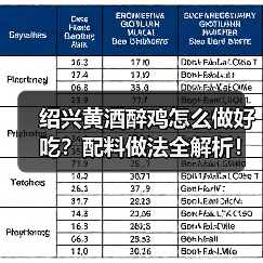 绍兴黄酒醉鸡怎么做好吃?配料做法全解析!(图4) 绍兴黄酒醉鸡怎么做好吃?配料做法全解析!(图4)