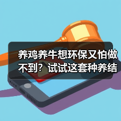 养鸡养牛想环保又怕做不到？试试这套种养结合循环模式（图4）
