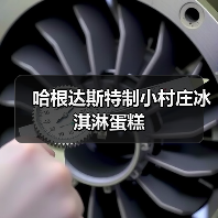 哈根达斯特制小村庄冰淇淋蛋糕(图2) 哈根达斯特制小村庄冰淇淋蛋糕(图2)