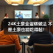 24K土豪金蛋糕做法 不是土豪也能吃得起！