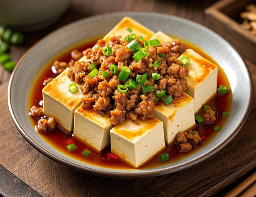 肉末豆腐家常做法，简单几步做出嫩滑入味下饭菜