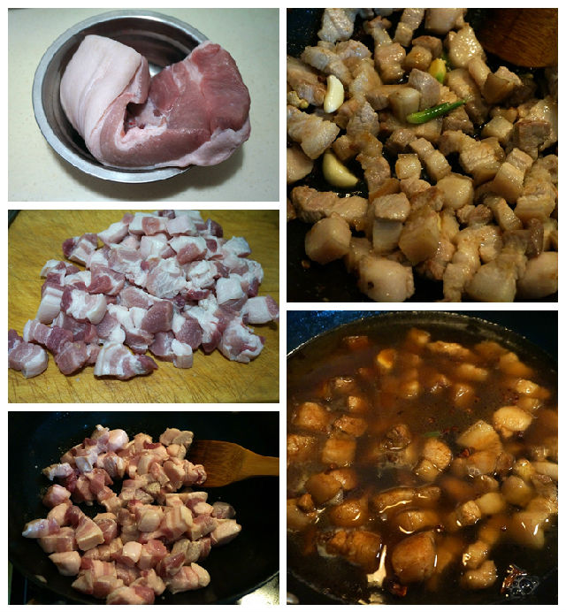 红烧肉炖海带丝家常做法，肉质酥烂海带入味