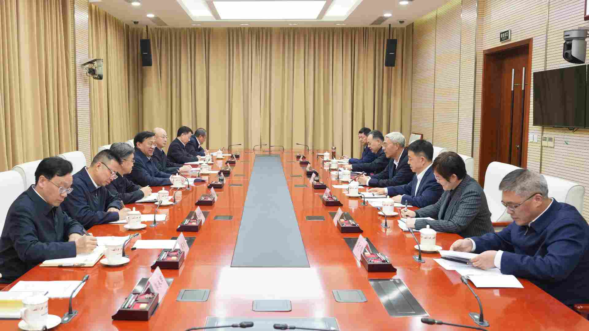 农业农村部与江西省委省政府举行工作会谈