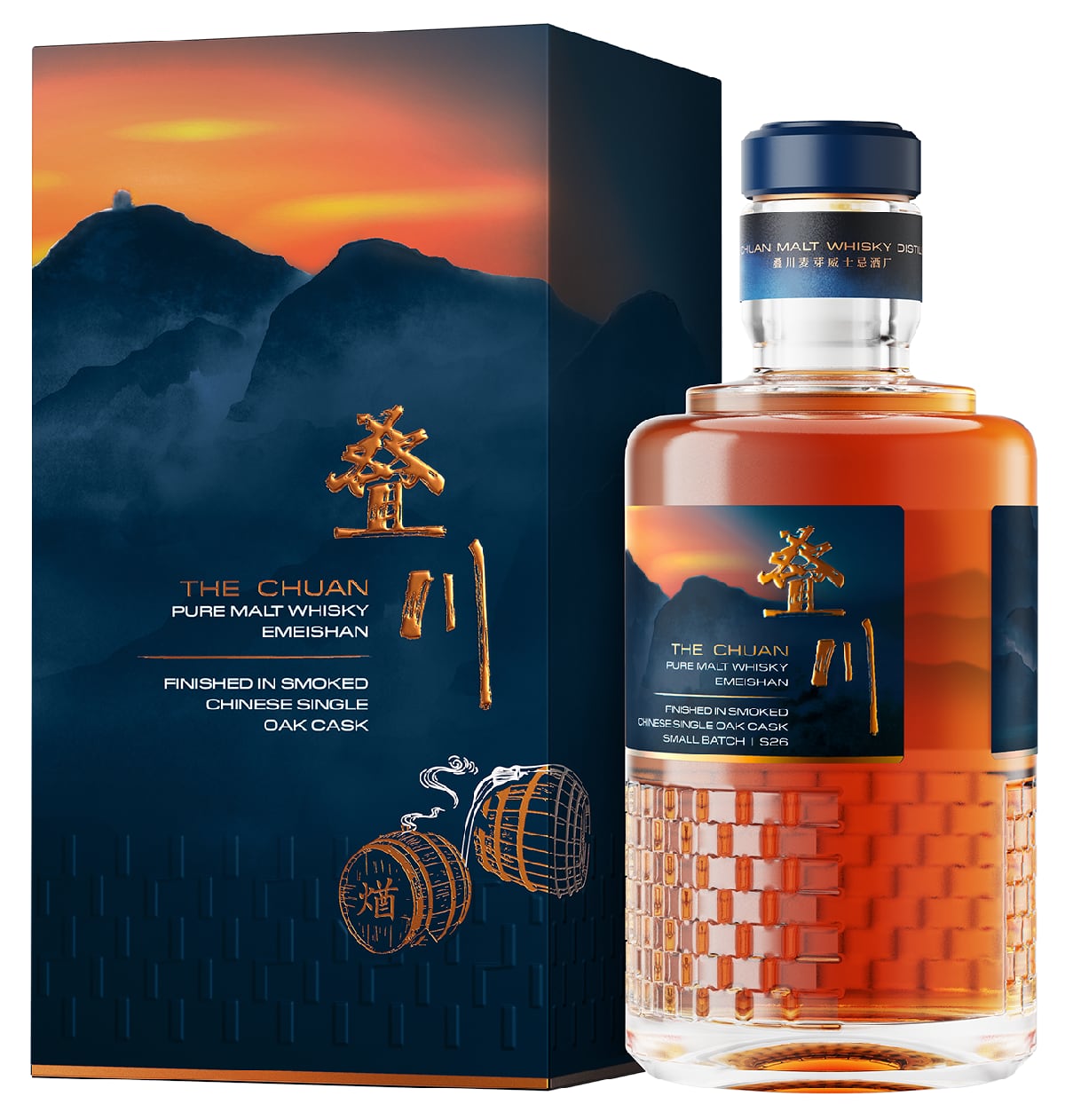 叠川推出首款烟熏风味威士忌 以独特中国风味礼献世界