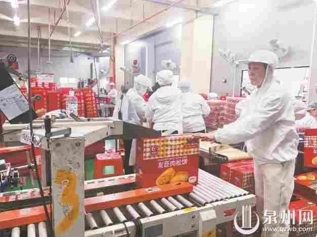 泉州产年货食品热销海外