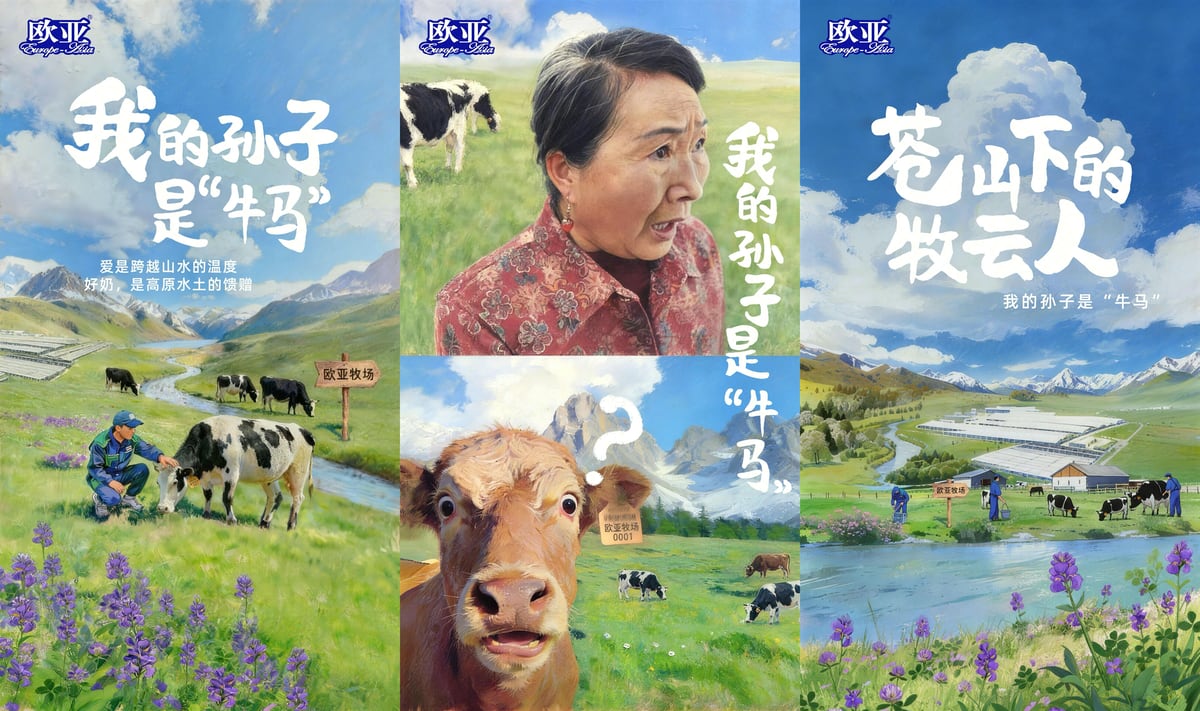 拒绝做系统的“牛马”，去云南做个“牧云人”：欧亚牛奶如何治愈都市人的精神内耗？
